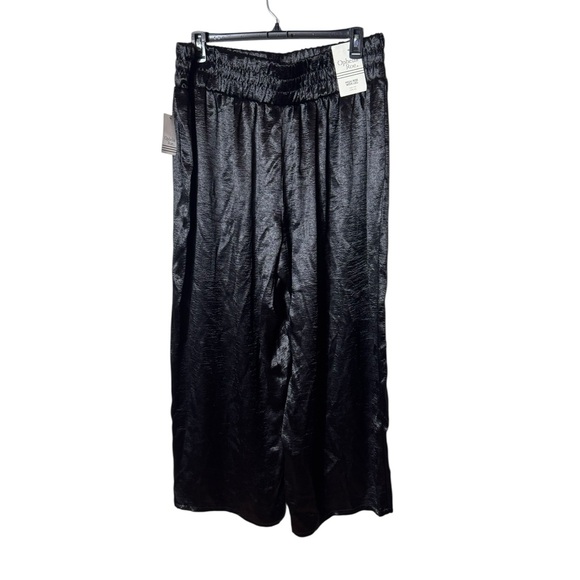 Ophelia Roe Wide Leg Pants Size 2X Black Fairy Grunge Whimsigoth Capsule NWT - Picture 1 of 7